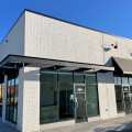 new grey brick insurance office in St. Albert Alberta