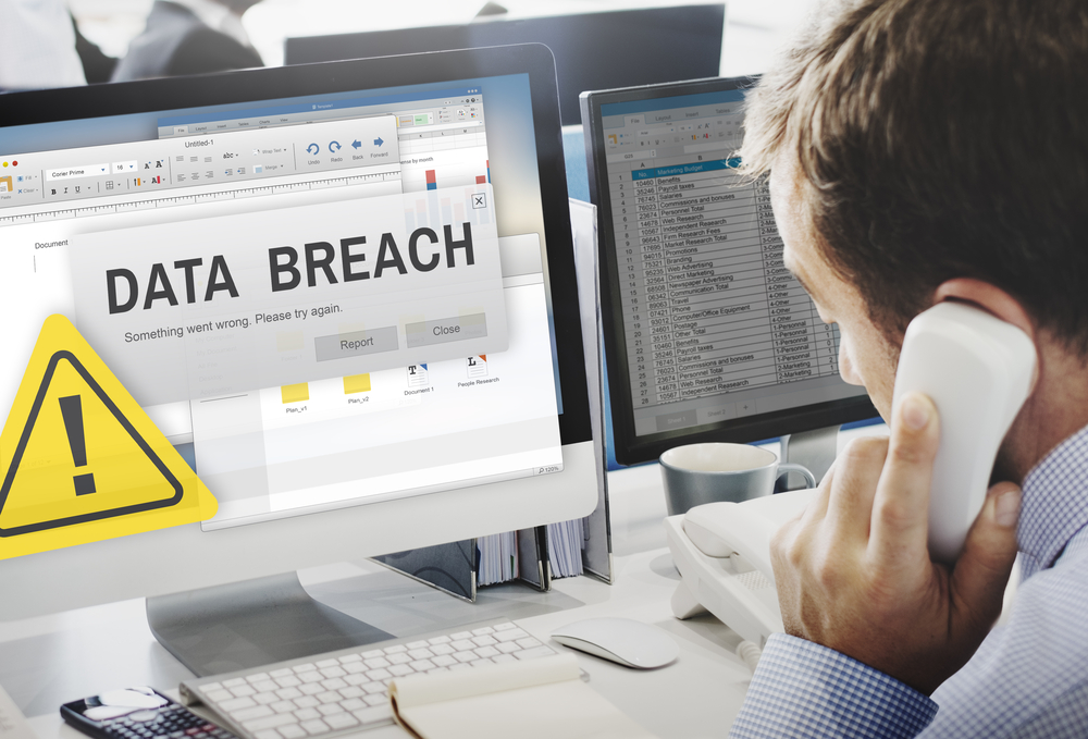 Data Breach Security Confidential Cybercrime Concept